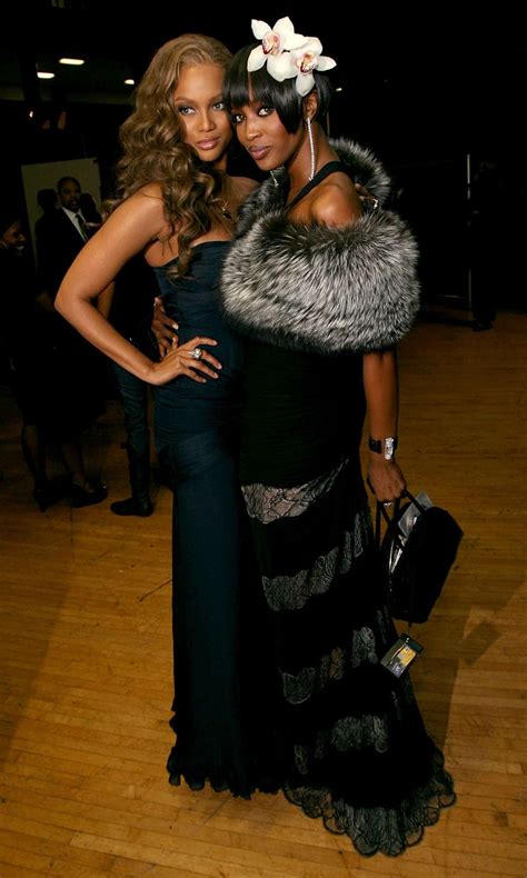 tyra banks naomi campbell